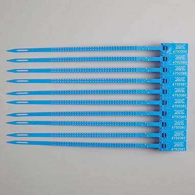 MedValue Extra Heavy-Duty Pull-Tight Seals, Blue, Case