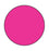 MedValue Blank Circle Labels, High Visibility Pink