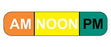 MedValue AM NOON PM Labels