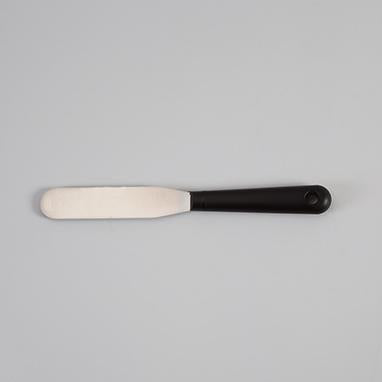 MedValue Stainless Steel Spatula with Plastic Handle, 4½ Inch Blade