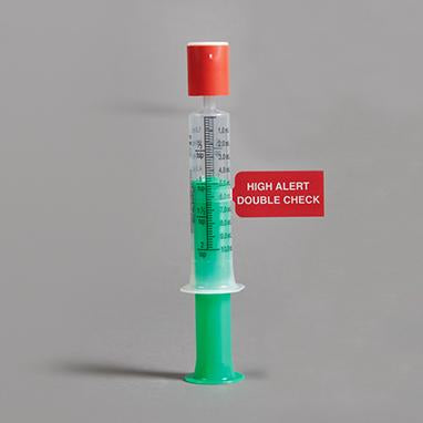 MedValue Pre-printed Flag Labels, High Alert Double Check