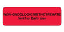 MedValue NON-ONCOLOGIC METHOTREXATE Labels