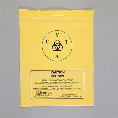 MedValue Chemotherapy Waste Transport Bags, 12 x 15