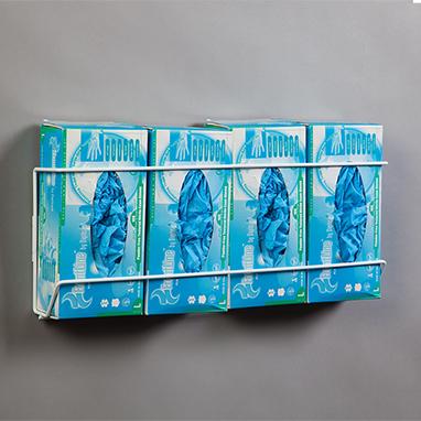 MedValue Quadruple Wire Glove Box Holder, Vertical