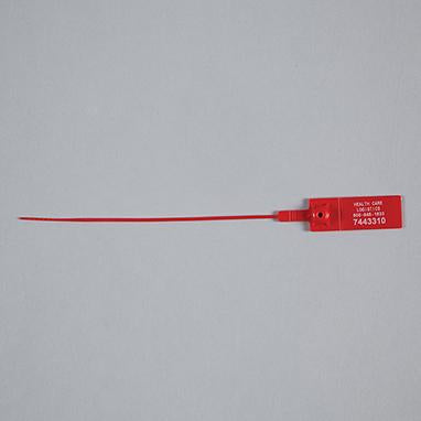 Health Care Logistics Health Care Logistics Secure-Pull Seal Consecutively Numbered Red Polypropylene 9-1/2 Inch - 7843-10