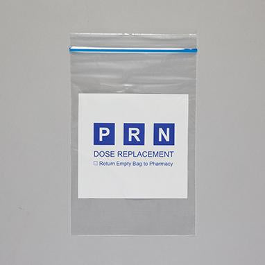 MedValue PRN Bags, Blue, 6 x 9