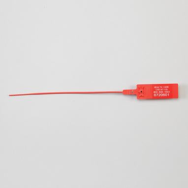 MedValue Secure-Pull Breakable Seals, Red, Pack