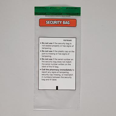 MedValue Serialized Security Bags, 6 x 13
