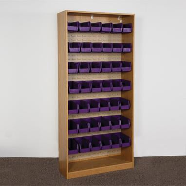 MedValue Storage Bin Cabinet