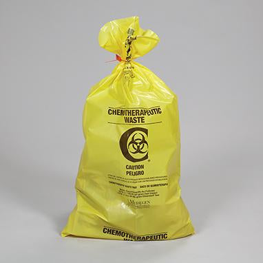 MedValue Chemotherapy Waste Bags, 20 Gallon, Case
