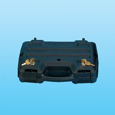 MedValue Security Drug Case with Two Key Locks, 14x3x10