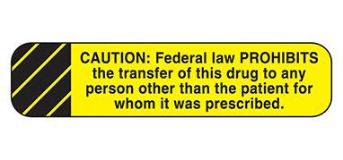 MedValue Caution Federal Law Prohibits Labels