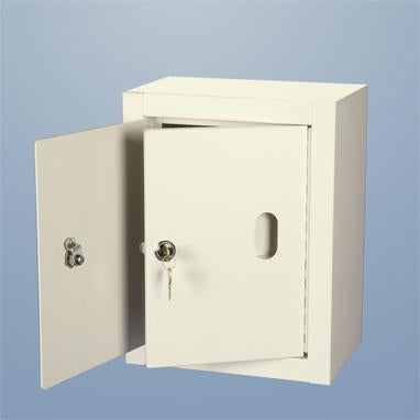 MedValue Narcotic Cabinet, 2 Locks, 2 Doors, 11.5x15x8