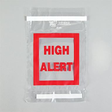 MedValue High Alert Tamper-Evident Bags, 6 x 8