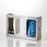 MedValue Triple Stainless Steel Glove Box Holder w/ Dividers