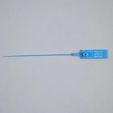 Health Care Logistics - Secure-Pull Seal Consecutively Numbered Blue Polypropylene 9-1/2 Inch - 7845-10