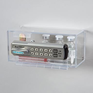 MedValue Locking Wall Box w/ Keyless Entry Digital Lock w/ Audit Trail, Small
