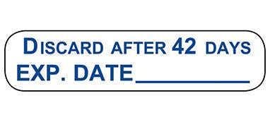 MedValue Discard After 42 Days Labels