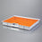 Shallow Crash Cart Box with Handle For Metro® Lifeline Cart with Amber Slide-In Lid