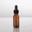 MedValue Amber Glass Bottles with Glass Droppers, 15mL