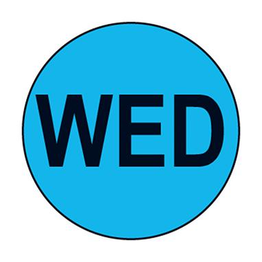 MedValue WEDNESDAY Circle Labels