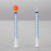 NeoMed® Oral Dispensers with Tip Caps, 1mL, Clear/Blue Markings, 25 Pack
