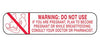 MedValue Warning Do Not Use If You Are Pregnant Labels