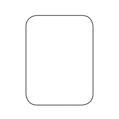 MedValue Blank White Labels