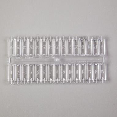 MedValue Narcotic Dispenser Lids, Clear