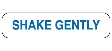 MedValue Shake Gently Labels