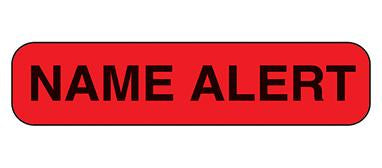 MedValue Name Alert Labels