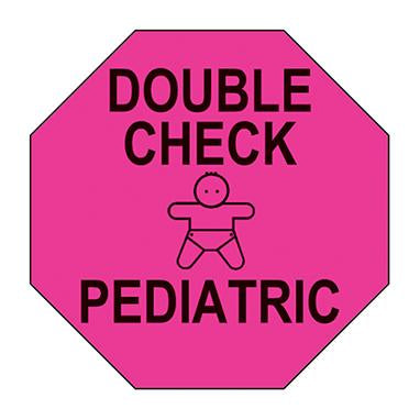 MedValue Double Check Pediatric Labels