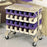 MedValue Bin Cart with Work Center, 38.5x36.5x24