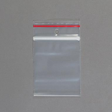 Premium Red Line Reclosable Bags, Double-Track, 2.5 x 3