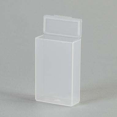 MedValue Flip Top Boxes, Clear, 9 Dram