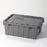 MedValue Hinged Lid Transfer Box, 21.5x9x15