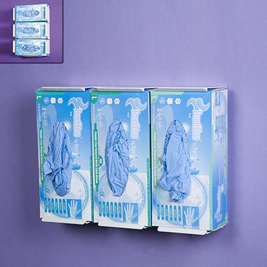MedValue Triple Adjustable Glove Box Holder