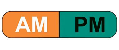 MedValue AM PM Labels