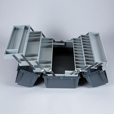 MedValue Double-Lid Emergency Box, 18.5x11x11