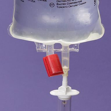 MedValue Tamper-Resistant Add-Port Caps, Pack of 25