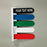 MedValue Room Status Flag Labeled System, 5 Flags
