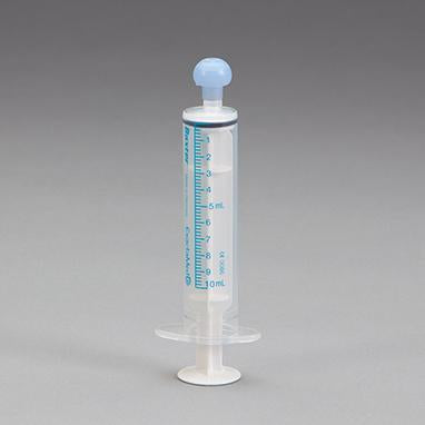 ExactaMed Oral Dispensers w/ Tip Caps, 10mL - Clear