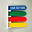 MedValue Room Status Flag Labeled System, 4 Flags
