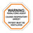 MedValue Warning Paralyzing Agent Clings, 2 x 2
