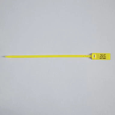 Health Care Logistics - Secure-Grip Security Seal Consecutively Numbered Yellow Polypropylene 13-1/2 Inch - 8189-10