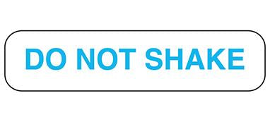 MedValue Do Not Shake Labels