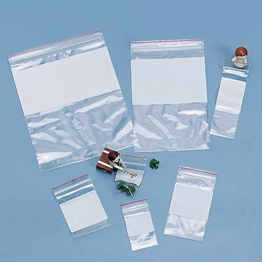 MedValue Easy-Write Reclosable Bags, Single-Track, 6 x 9