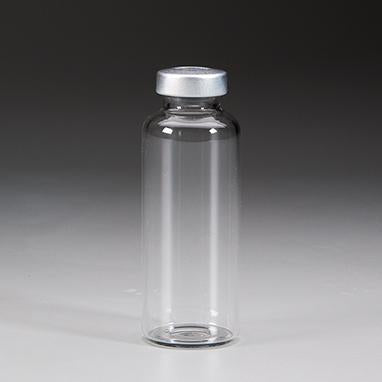 MedValue Sterile Empty Vials, Clear, 30mL