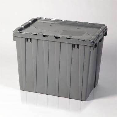 MedValue Hinged Lid Transfer Box, 21.5x17x18.5