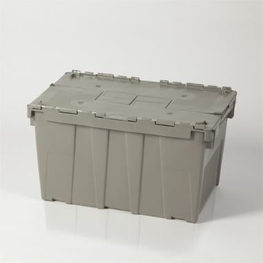 MedValue Hinged Lid Transfer Box, 21x11.5x13